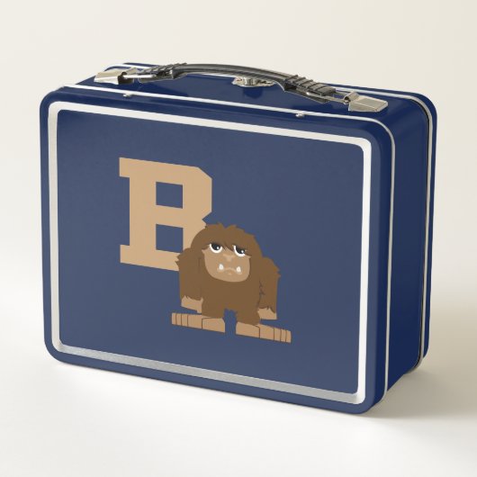 B ist für Bigfoot Metall Lunch Box (Rückseite)
