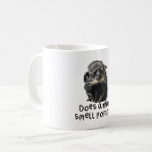 B ist für Binturong Kaffeetasse (Vorderseite Links)