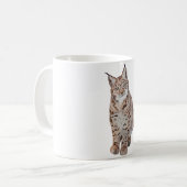 B ist für Binturong Kaffeetasse (Vorderseite Links)