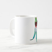 B ist für Bird Kaffeetasse (Vorderseite Links)