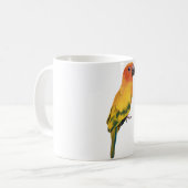B ist für Bird Kaffeetasse (Vorderseite Links)