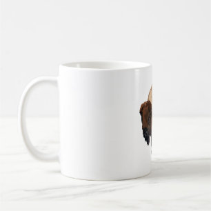 B ist für Bison Kaffeetasse