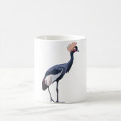 B ist für Black Crowned Crane Kaffeetasse (Mittel)