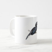 B ist für Black Hornbill Kaffeetasse (Vorderseite Links)
