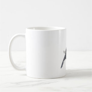 B ist für Black Hornbill Kaffeetasse
