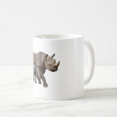 B ist für Black Rhino Kaffeetasse (VorderseiteRechts)