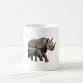 B ist für Black Rhino Kaffeetasse (Mittel)