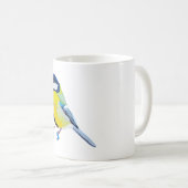 B ist für Blue Tit Kaffeetasse (VorderseiteRechts)