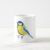 B ist für Blue Tit Kaffeetasse (Mittel)