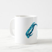 B ist für Blue Tree Monitor Kaffeetasse (Vorderseite Links)