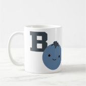 B ist für Blueberry Kaffeetasse (Links)