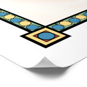 B ist für Blug Poster (Ecke)