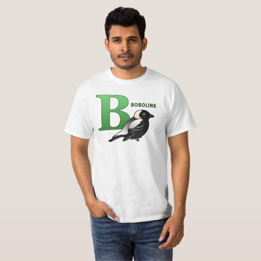 B ist für Bobolink T-Shirt (Vorne ganz)