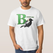 B ist für Bobolink T-Shirt (Vorderseite)