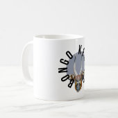 B ist für Bongo Keeper Kaffeetasse (Vorderseite Links)