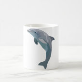 B ist für Bottlenose Dolphin Kaffeetasse (Mittel)