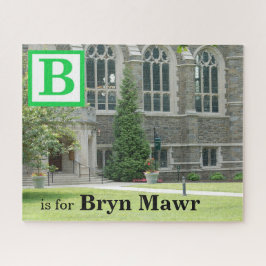 B ist für Bryn Mawr Great Hall Fotograf Puzzle