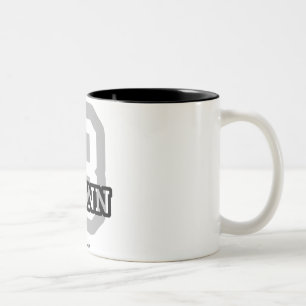 B ist für Brynn Zweifarbige Tasse