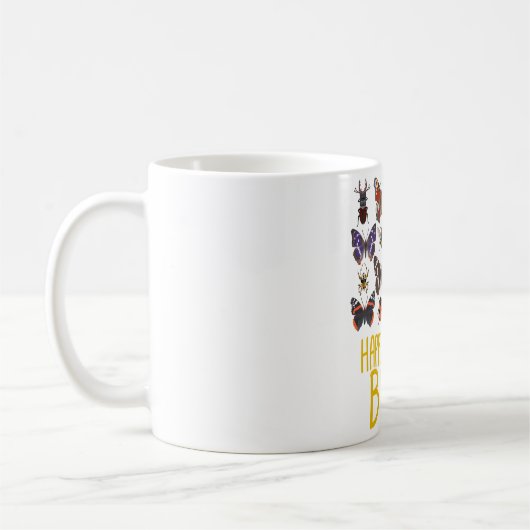 B ist für Bugs Kaffeetasse (Links)