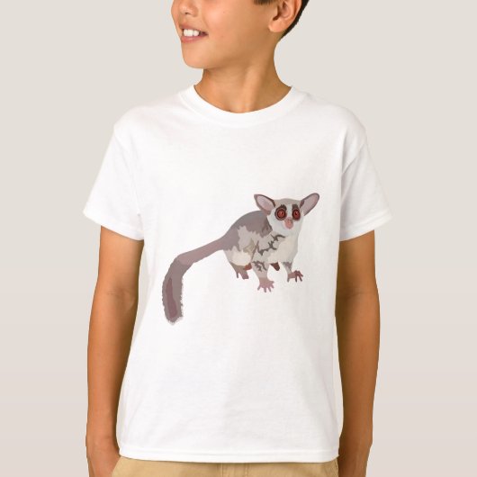 B ist für Bushbaby T-Shirt (Vorderseite)