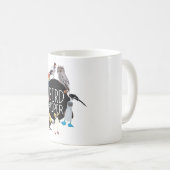 B ist für den Vogelhalter Kaffeetasse (VorderseiteRechts)