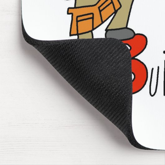 B ist für Erbauer Mousepad (Ecke)