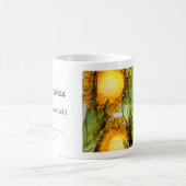 B ist für Messingalphabetkunst-Tasse Kaffeetasse (Mittel)