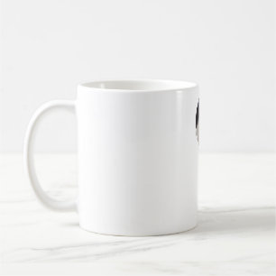 B ist für Schwarzweiß-Colobus Kaffeetasse