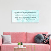 B J Palmer Außergewöhnliches Leben Leinwanddruck (Insitu (Wohnzimmer))