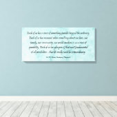 B J Palmer Außergewöhnliches Leben Leinwanddruck (Insitu (Holzboden))