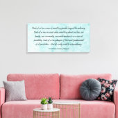 B J Palmer Außergewöhnliches Leben Leinwanddruck (Insitu (Wohnzimmer))