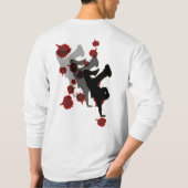 B-Junge: Schatten Longsleeve T-Shirt (Rückseite)