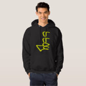 b Junge, Stil GBK YELLOW SIDE Hoodie (Vorne ganz)