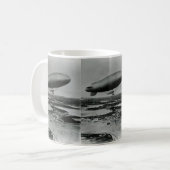 B-klasseschalldichte zelle der Marine, die über Kaffeetasse (Vorderseite Links)