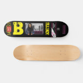 B KNITE SKATEBOARD / JMT USA Skateboard, 7¾" Deck (Horizontal)