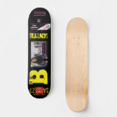 B KNITE SKATEBOARD / JMT USA Skateboard, 7¾" Deck (Vorderseite)