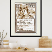 B+L Postleitzahl 2 Poster (Küche)