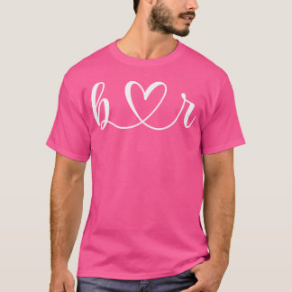 B Liebe R Bride Boyfriend Girlfriend B Letter und T-Shirt