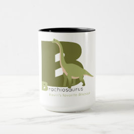 B like Brachiosaurus Mug Tasse
