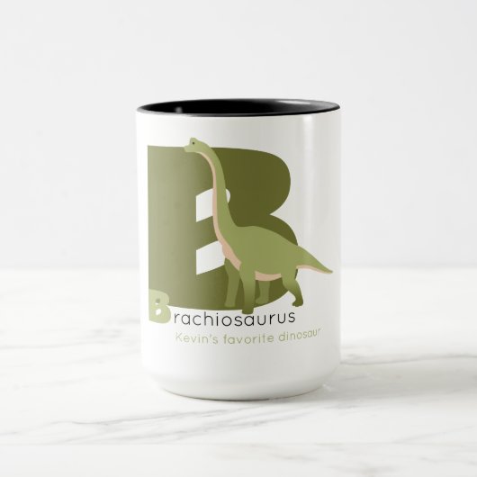 B like Brachiosaurus Mug Tasse (Zentrum)
