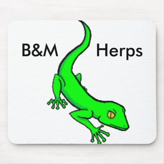 B&M Herps Mausunterlage Mousepad (Vorne)