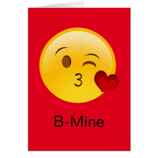 B-Mine Emoji Valentijnskaart
