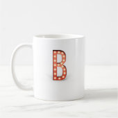 B Monogram Marquee Bulb Kaffeetasse (Links)