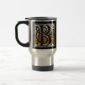 B Monogram Travel Mugs ‚Celtic Black Stone‘ Reisebecher (Links)