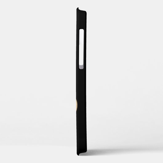 B Monogramm Floral Personalisiert Case-Mate iPhone Hülle (Rückseite / Links)