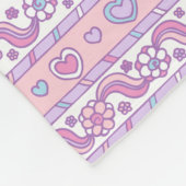 B-Monogramm-individuelle Name, d. h. Bella-Decke Fleecedecke (Ecke)