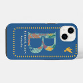 B Monogramm iPhone-Hülle  iPhone Hülle (Rückseite (Horizontal))
