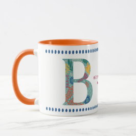 B Monogramm-Tasse Tasse
