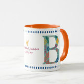 B Monogramm-Tasse Tasse (VorderseiteRechts)