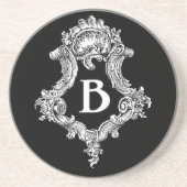B Monogramm Untersetzer (Vorne)